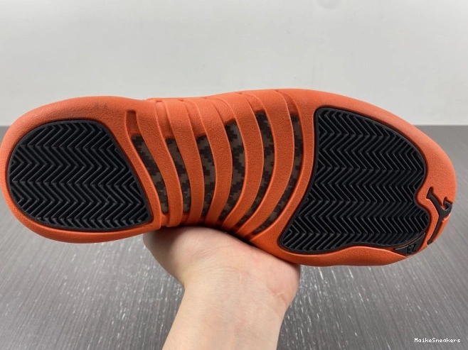 MaikeSneakers Orange Jordan Air 12 FD9101-081 Brilliant WMNS 0731
